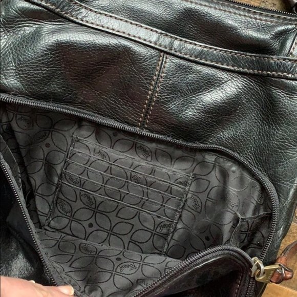 Fossil Genuine Leather Crossbody Purse - Picture 4 of 8